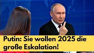 Putin Interview: Prognose für 2025, Selensky plant schlimmes, Westen Eskaliert Deutsche Übersetzung