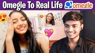 OMEGLE TO REAL LIFE WITH HER  | Indian Boy On Omegle | Ayuxiety