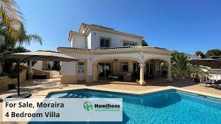 SOLD, Moraira 4 Bedroom Villa, Ref, HO474302