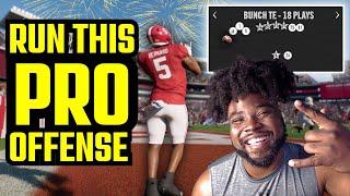 How To Run The Best Offense In CFB 25! | Bunch TE Bomb + Gameplay! |