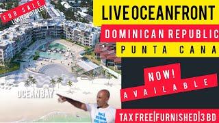 Want to LIVE OCEANFRONT in Punta Cana? Check this one out! TAX FREE | FURNISHED《for sale》by KASH