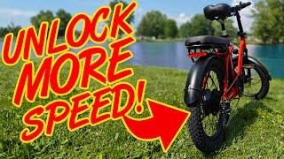 Hitway Ebike Top Speed Unlock Hack!