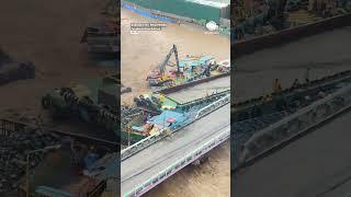 Typhoon Chaos: Barges Collide with Bridge in Philippines