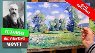 Painting Like Monet | Impressionist Techniques | Full Tutorial