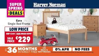 Super Spring Deals on Beds, Mattresses & Bedroom Furniture at Harvey Norman!