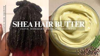 DIY ROSEMARY, CLOVE AND FENUGREEK Hair Butter for EXTREME HAIR GROWTH (grow thicker and longer hair)