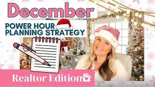 December Realtor Planning, Motivation, Pop By Ideas,  Lead Gen, Goals, Social Media #agentadvice 