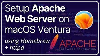How to Run Apache Web Server on macOS 13