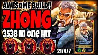 HUANG ZHONG HONOR OF KINGS | LATE GAME MONSTER!! - RANK GM EPIC