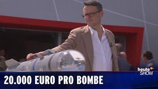 Bombengeschäfte! Ralf Kabelka gratuliert der deutschen Rüstungsindustrie | heute-show vom 23.05.2014