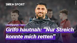 Vincenzo Grifo (2) über schwere Zeiten, Christian Streich & Chiellini - LIEBLINGSPLATZ | SWR Sport