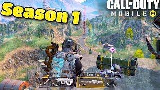 My First SEASON 1 Call of Duty Mobile Battle Royale Game! | Call of Duty Mobile Gameplay