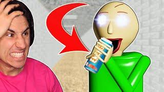 Baldi Had WAY TOO MANY Energy Drinks! | Baldi's basics