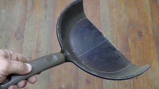 The secret of the old frying pan !!! Brilliant idea!