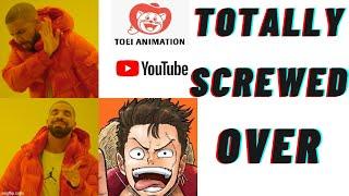 Totally Not Mark screwed over by Toei Animation... YouTube does NOTHING.