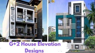 G+2 House Elevation designs #home #budgetinteriors #lowbudget #interiordesign