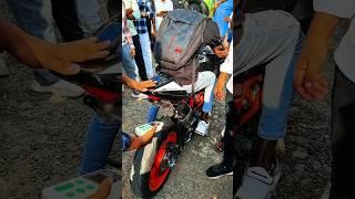 Akrapovic exhaust install bs3 RC 390  ktm bike  #rc390 #ytshorts #shorts #viral