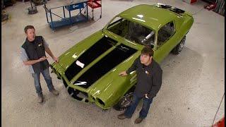 Adding Custom Paint and Racing Stripes to a 1970 Camaro RS/SS - MuscleCar S6, E9