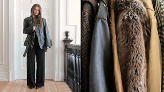 My Entire Outerwear Collection: Wardrobe Declutter
