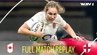 WINNER TAKES ALL as world's best COLLIDE! | Canada v England | Full Match Replay | WXV 1 2024