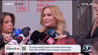 Gabriela Firea dezvăluie ce plan B are PSD în noua coaliție