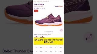  Unbeatable Deal on ASICS Gel-Renma Pickleball Shoes!