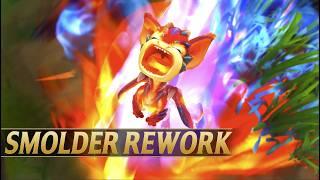 SMOLDER GAMEPLAY MINI REWORK 2024 - League of Legends