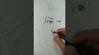 Drawing of Swami Vivekananda #art #shorts #drawing