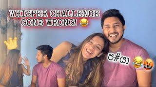 Whisper Challenge gone wrong! | Life With KC - Kalpana & Chamudi