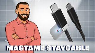 MAGTAME StayCable Magnetic Organizer 60W Fast Charging Braided Type C Data Cord