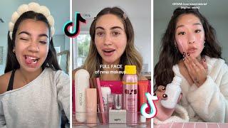 Makeup Tutorial Tiktok Compilation - GRWM  ( Get Ready With Me ) ️(Skincare, Makeup, Outfits) 1473