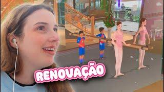 RENOVEI MINHA SALA DE BALLET - Lu Gamer - The Sims 2 - Ep. 23 | Lu Corti