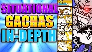 The SITUATIONAL Gacha Units IN-DEPTH! The Battle Cats Beginners Guide