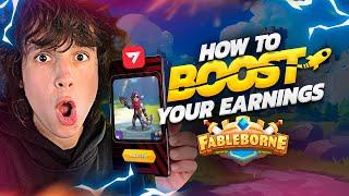 New play to earn ARPG - Fableborne How to earn more! #sponsored