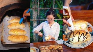 Bánh Mì Bơ Sữa Kẹp Kem - Món Ăn Từ Tuổi Thơ | Út Về Vườn