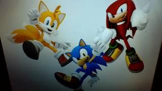 Sonic, Tails, and Knuckles meets The Freetime Stuffy Team