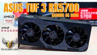 ASUS TUF 3 RX5700 O8G GAMING UNBOXING AND FEATURES