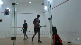 S.Ep 273 Squash Conditioned Game w Kuhen Ravendran, Ft Sukma Junior Player