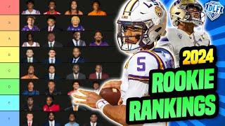 UPDATED POST-DRAFT 2024 Dynasty Rookie Tiers & Rankings!