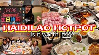 Haidilao Hotpot in London | Don't order too much!