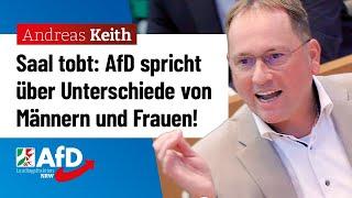 Saal tobt: AfD spricht über Unterschiede von Männern und Frauen! – Andreas Keith (AfD)