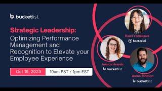 Optimizing Performance Management and Recognition to Elevate your Employee Experience