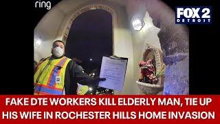 Fake DTE workers kill homeowner, tie up his wife in Rochester Hills break-in