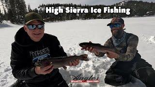 Serene Lakes Ice Fishing