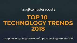 Top Technology Trends 2018 forecast