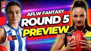 Round 5 Preview | AFLW Fantasy 2024