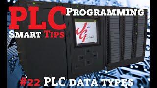 PLC Programming Smart Tips - #22 PLC data types