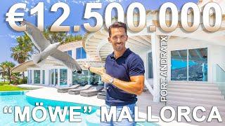 Tour duch 12,5 Mio Villa vom Stararchitekten Alberto Rubio Port Andratx Mallorca