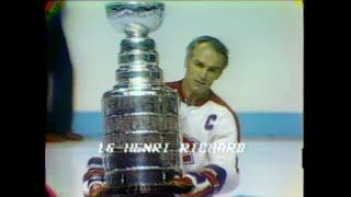 1973-74 Canadiens Home Opener Player Introductions