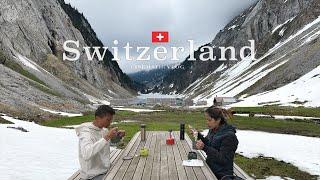 Piknik di Pinggir Danau yang Membeku [ENG SUB] | Switzerland - St Gallen Falensee (Part 9)